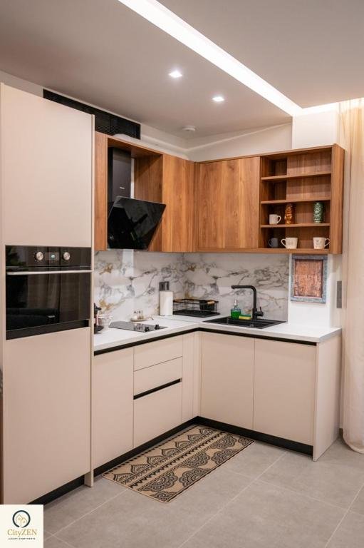 CityZen Luxury Apartments Αγρίνιο — Πλήρης Κουζίνα
